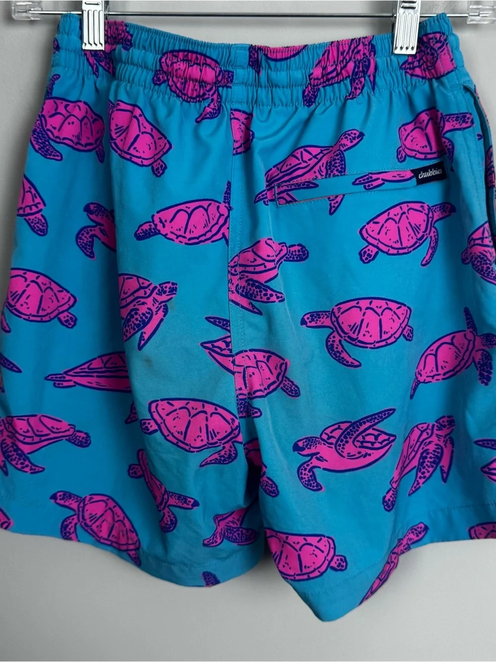 chubbies vibrant aqua